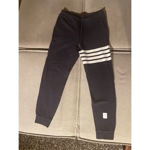 Thom Browne 4-Bar Sweatpants - Navy